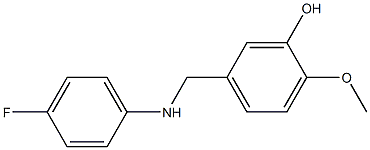 5-{[(4-fluorophenyl)amino]methyl}-2-methoxyphenol