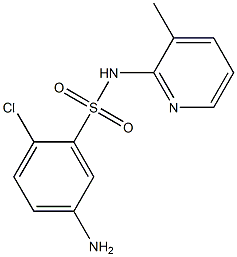 5-amino-2-chloro-N-(3-methylpyridin-2-yl)benzene-1-sulfonamide