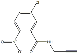 5-chloro-2-nitro-N-prop-2-ynylbenzamide Structure