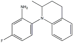 5-fluoro-2-(2-methyl-1,2,3,4-tetrahydroquinolin-1-yl)aniline