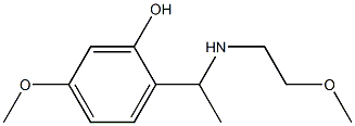 5-methoxy-2-{1-[(2-methoxyethyl)amino]ethyl}phenol