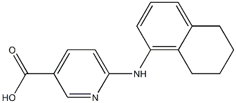 6-(5,6,7,8-tetrahydronaphthalen-1-ylamino)pyridine-3-carboxylic acid