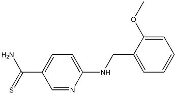 6-[(2-methoxybenzyl)amino]pyridine-3-carbothioamide