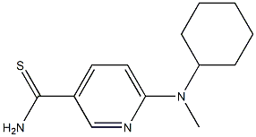 6-[cyclohexyl(methyl)amino]pyridine-3-carbothioamide