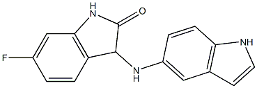 6-fluoro-3-(1H-indol-5-ylamino)-2,3-dihydro-1H-indol-2-one