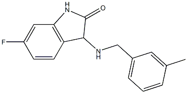 6-fluoro-3-{[(3-methylphenyl)methyl]amino}-2,3-dihydro-1H-indol-2-one