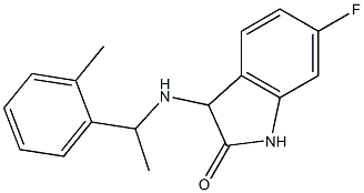 6-fluoro-3-{[1-(2-methylphenyl)ethyl]amino}-2,3-dihydro-1H-indol-2-one
