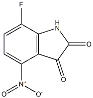 7-fluoro-4-nitro-1H-indole-2,3-dione
