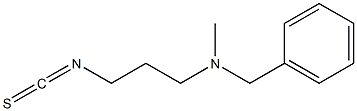 benzyl(3-isothiocyanatopropyl)methylamine Structure