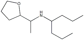 heptan-4-yl[1-(oxolan-2-yl)ethyl]amine|