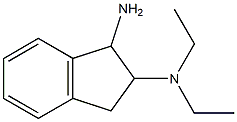 N-(1-amino-2,3-dihydro-1H-inden-2-yl)-N,N-diethylamine Structure