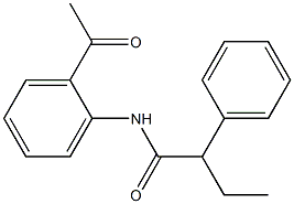 N-(2-acetylphenyl)-2-phenylbutanamide