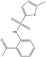N-(2-acetylphenyl)-5-methylthiophene-2-sulfonamide