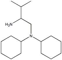 N-(2-amino-3-methylbutyl)-N-cyclohexylcyclohexanamine