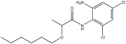 N-(2-amino-4,6-dichlorophenyl)-2-(hexyloxy)propanamide