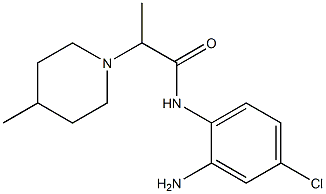 N-(2-amino-4-chlorophenyl)-2-(4-methylpiperidin-1-yl)propanamide