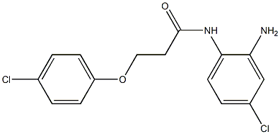 N-(2-amino-4-chlorophenyl)-3-(4-chlorophenoxy)propanamide