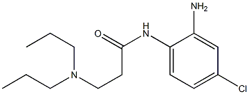 N-(2-amino-4-chlorophenyl)-3-(dipropylamino)propanamide Structure