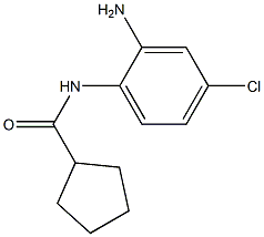 N-(2-amino-4-chlorophenyl)cyclopentanecarboxamide 结构式