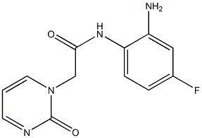 N-(2-amino-4-fluorophenyl)-2-(2-oxopyrimidin-1(2H)-yl)acetamide