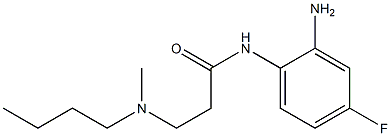 N-(2-amino-4-fluorophenyl)-3-[butyl(methyl)amino]propanamide