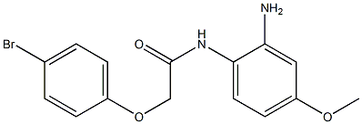  N-(2-amino-4-methoxyphenyl)-2-(4-bromophenoxy)acetamide