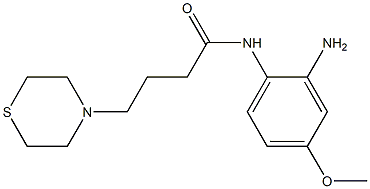 N-(2-amino-4-methoxyphenyl)-4-(thiomorpholin-4-yl)butanamide