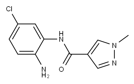 N-(2-amino-5-chlorophenyl)-1-methyl-1H-pyrazole-4-carboxamide