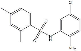 N-(2-amino-5-chlorophenyl)-2,4-dimethylbenzene-1-sulfonamide Structure