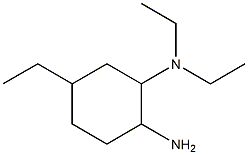 N-(2-amino-5-ethylcyclohexyl)-N,N-diethylamine Structure
