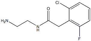 N-(2-aminoethyl)-2-(2-chloro-6-fluorophenyl)acetamide