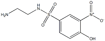 N-(2-aminoethyl)-4-hydroxy-3-nitrobenzene-1-sulfonamide