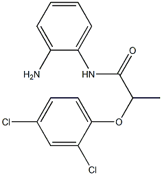 N-(2-aminophenyl)-2-(2,4-dichlorophenoxy)propanamide Structure