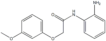 N-(2-aminophenyl)-2-(3-methoxyphenoxy)acetamide