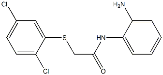 N-(2-aminophenyl)-2-[(2,5-dichlorophenyl)sulfanyl]acetamide
