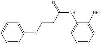 N-(2-aminophenyl)-3-(phenylsulfanyl)propanamide