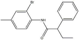 N-(2-bromo-4-methylphenyl)-2-phenylbutanamide