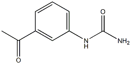 N-(3-acetylphenyl)urea Structure