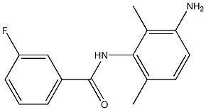N-(3-amino-2,6-dimethylphenyl)-3-fluorobenzamide