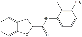 N-(3-amino-2-methylphenyl)-2,3-dihydro-1-benzofuran-2-carboxamide Structure