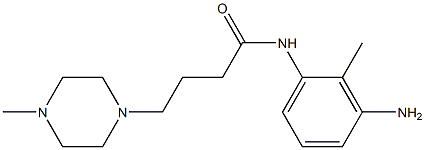 N-(3-amino-2-methylphenyl)-4-(4-methylpiperazin-1-yl)butanamide