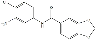 N-(3-amino-4-chlorophenyl)-1,3-benzodioxole-5-carboxamide