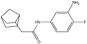 N-(3-amino-4-fluorophenyl)-2-{bicyclo[2.2.1]heptan-2-yl}acetamide