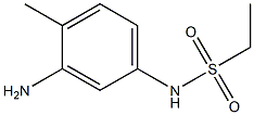 N-(3-amino-4-methylphenyl)ethanesulfonamide Struktur