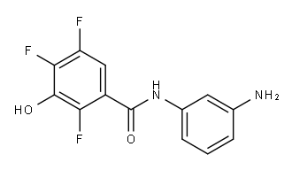 N-(3-aminophenyl)-2,4,5-trifluoro-3-hydroxybenzamide