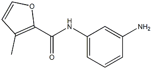 N-(3-aminophenyl)-3-methyl-2-furamide Struktur