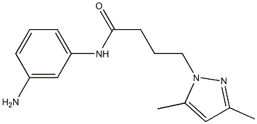  N-(3-aminophenyl)-4-(3,5-dimethyl-1H-pyrazol-1-yl)butanamide