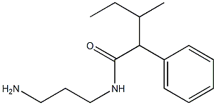 N-(3-aminopropyl)-3-methyl-2-phenylpentanamide
