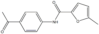 N-(4-acetylphenyl)-5-methylfuran-2-carboxamide