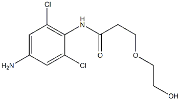N-(4-amino-2,6-dichlorophenyl)-3-(2-hydroxyethoxy)propanamide